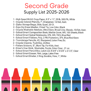 Second Grade List