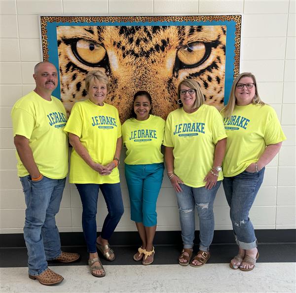 This is a picture of the teachers that serve on the Leopards team.