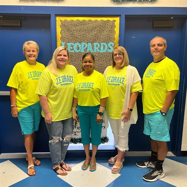The 2022-2023 Leopard homeroom teachers.